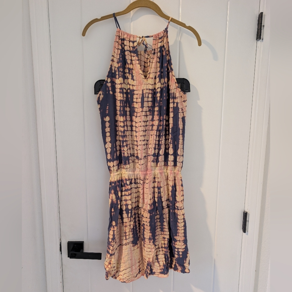 Michael Stars Tie Dye Halter Dress - Picture 3 of 4
